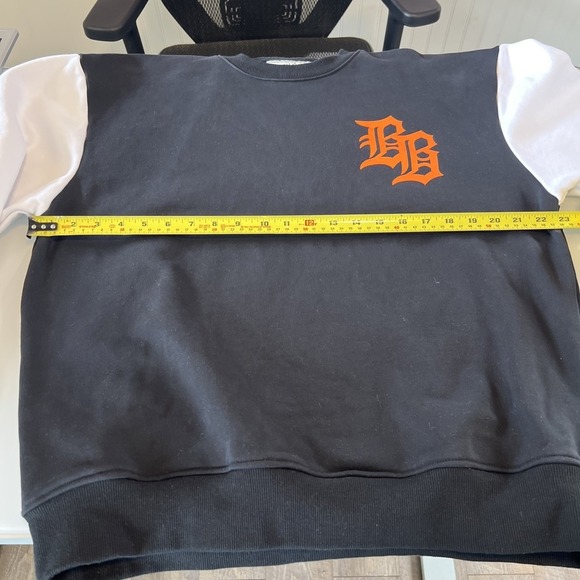 Bogey Boys NEW Mens Large Black White Crewneck Sweatshirt Golf Macklemore - Picture 7 of 9